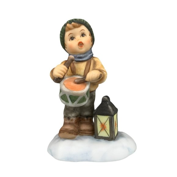Vtg Goebel Hummel Me and My Drum Figurine BH 102/P Little Drummer Boy 2001 Berta
